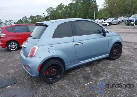 2013 Fiat 500 Sport из США, поврежденный, VIN 3C3CFFBRXDT515174